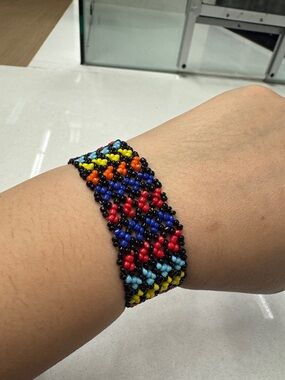 Handmade Multicolor Beaded Bracelet